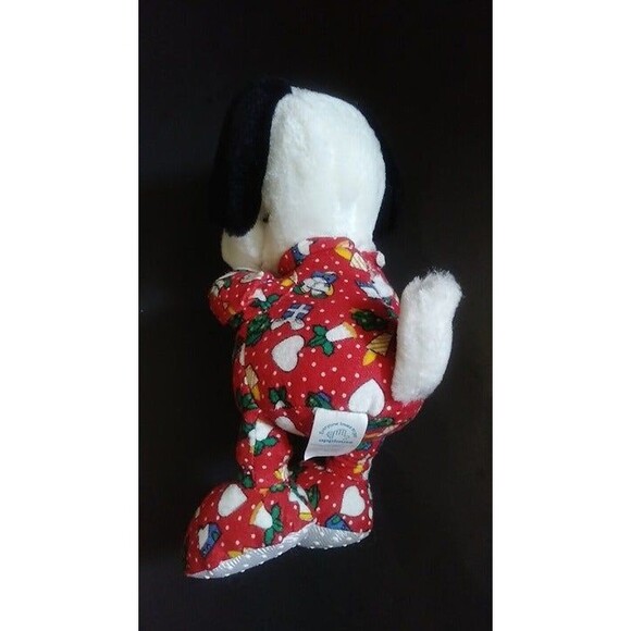 Applause Peanuts Snoopy in Pajamas Beanbag 6'' Stuffed Animal - Picture 4 of 7